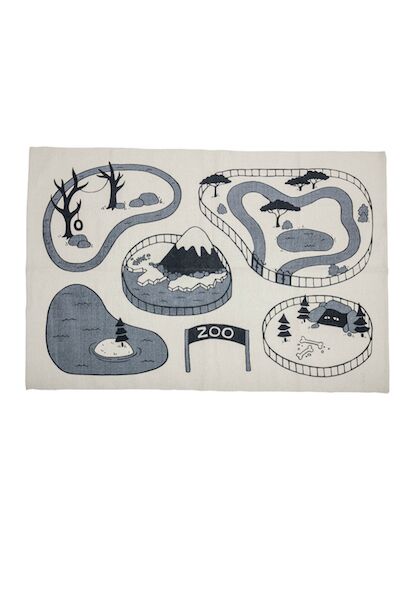 Grey Cotton Rug