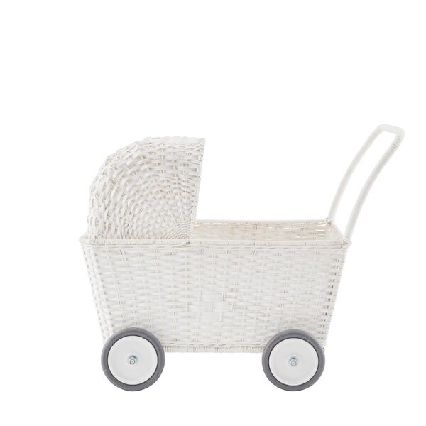 Strolley Pram/White