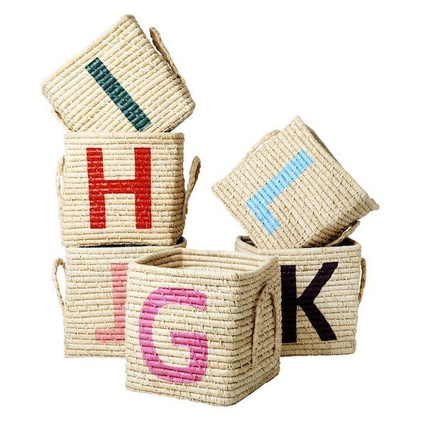 Raffia Baskets G to L