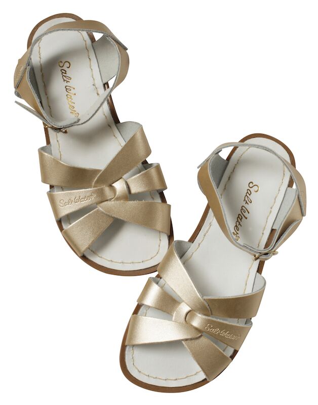 Kids Saltwater Sandals/Gold