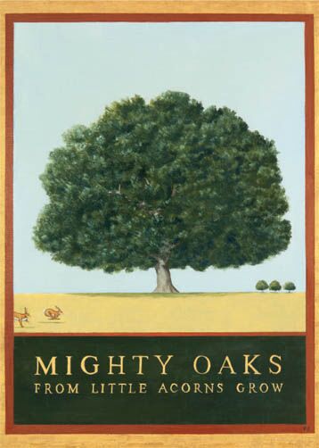 Mighty Oaks Card