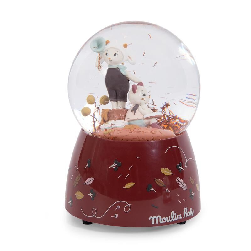Aprés la Pluie Musical Snow Globe