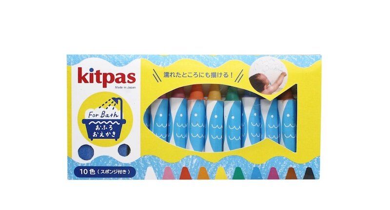 Kitpas Bath Crayons x 10