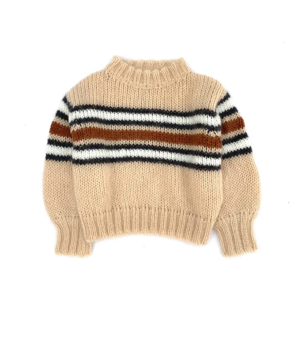 Natural Stripe Sweater