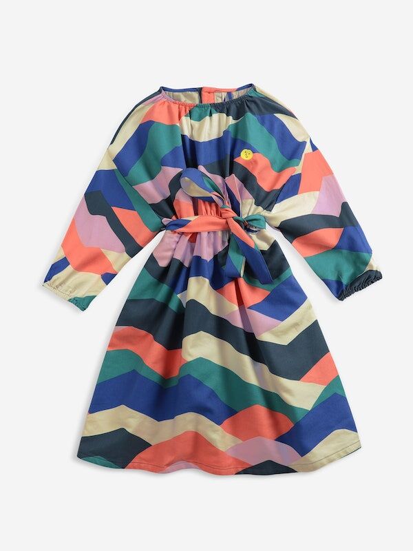 Multicolour Block Woven Dress