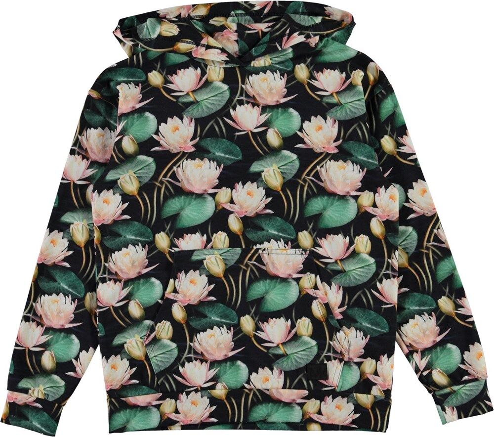 Rhona Hoodie/Water Lilies