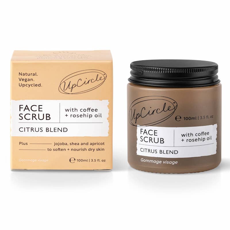 Face Scrub with Coffee & Rosehip Citrus
