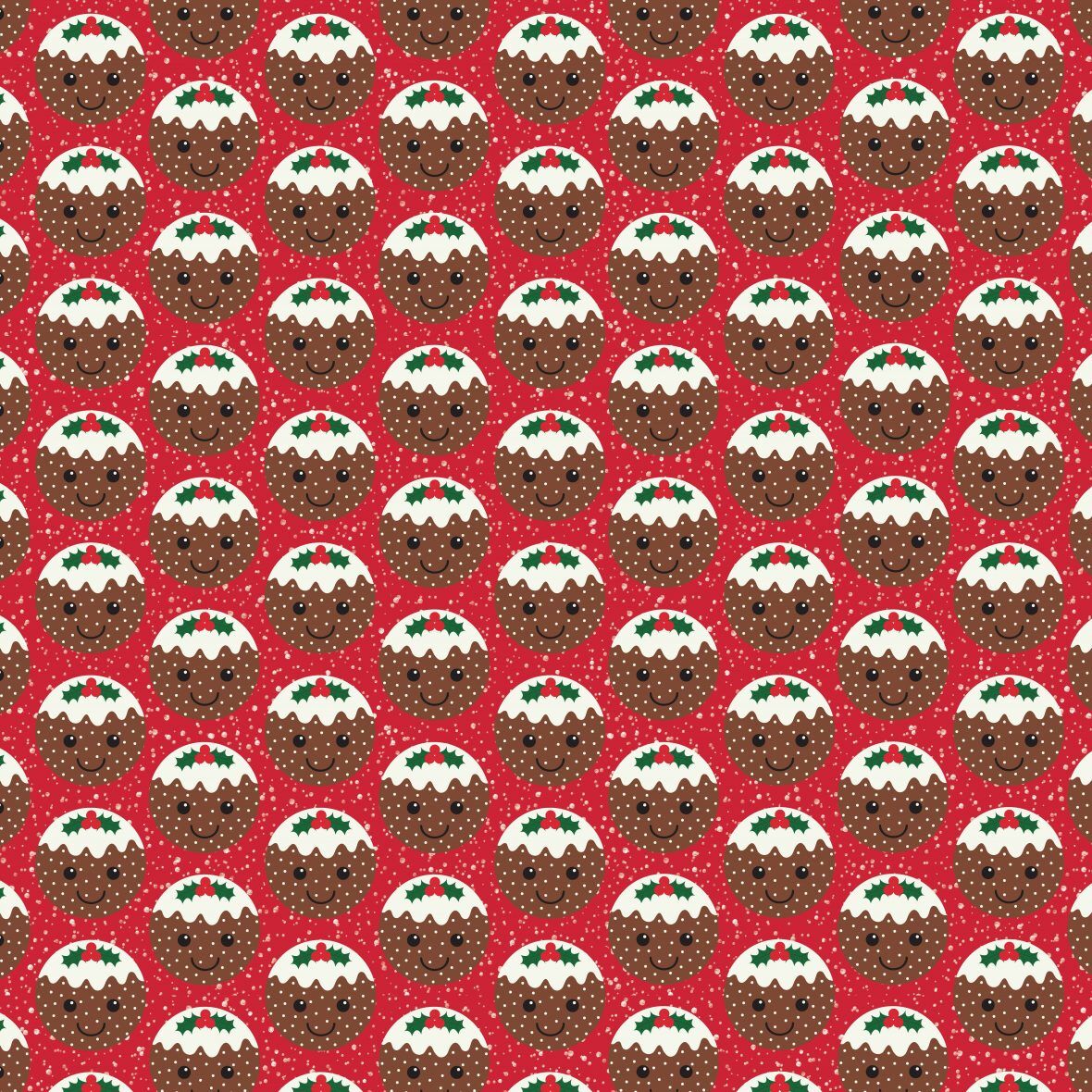 Christmas Pudding Gift Wrap