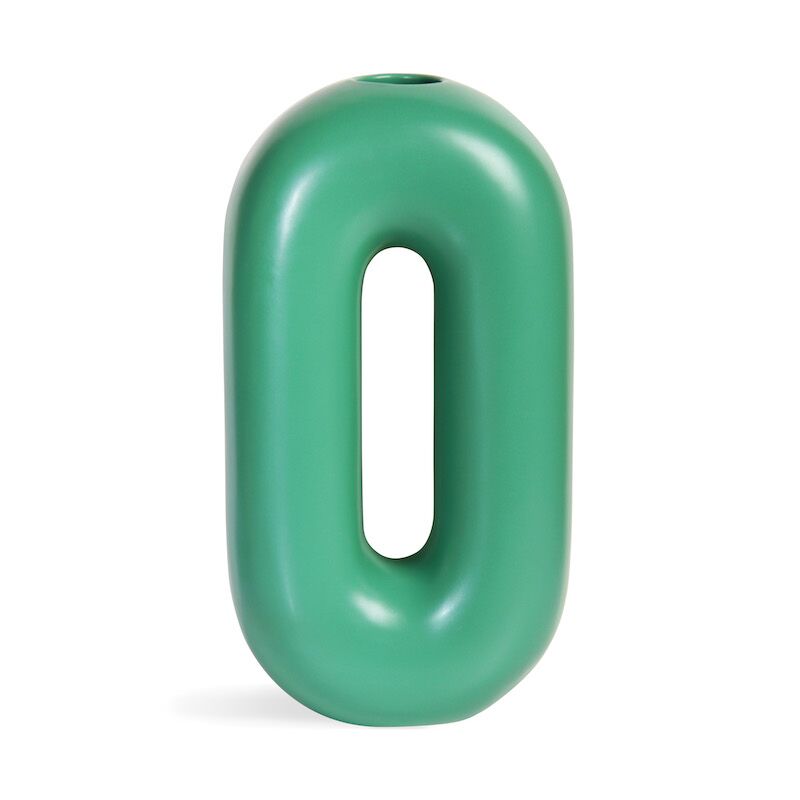 Green Torus Vase
