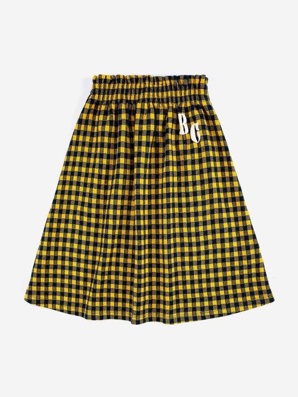 Vichy Jacquard Skirt
