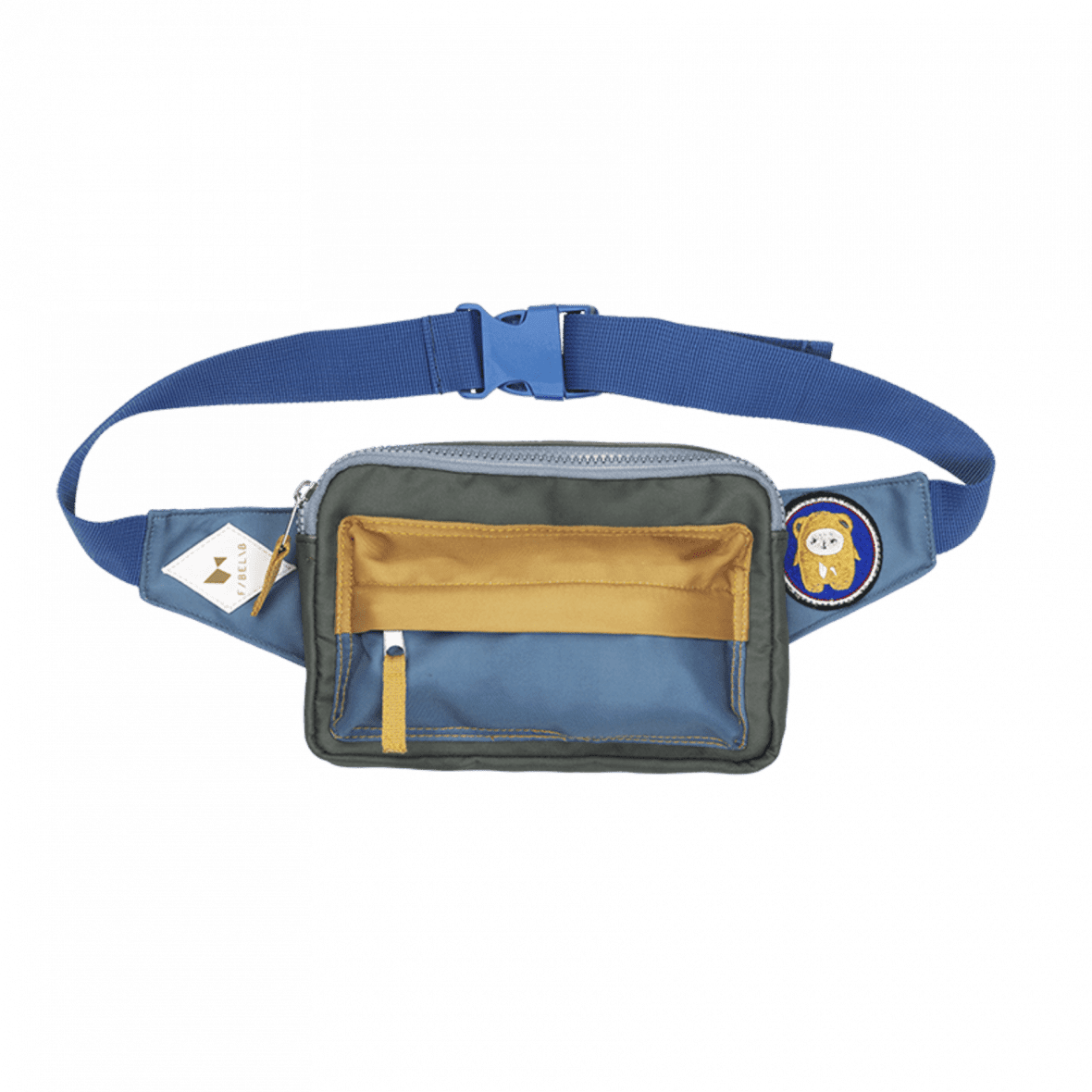 Blue Mix Bum Bag
