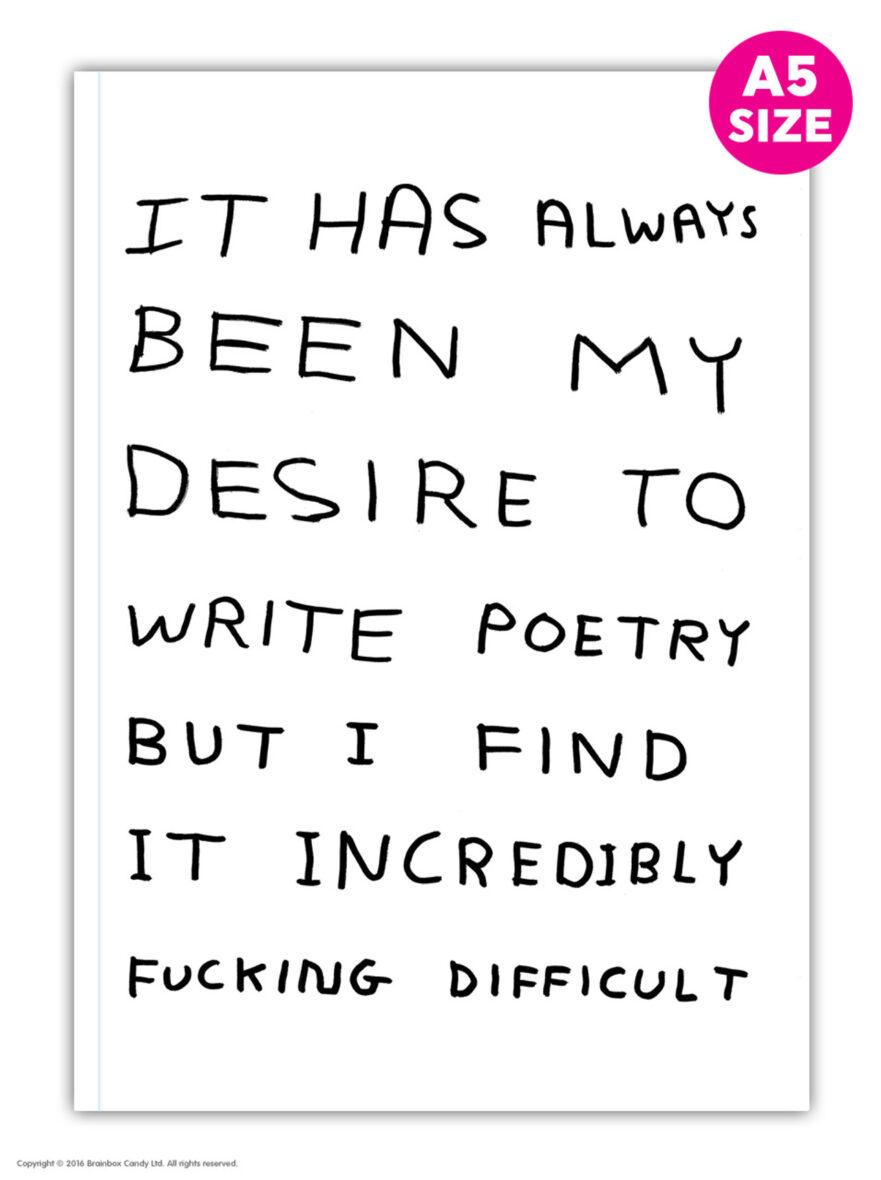 Write Poetry Notebook