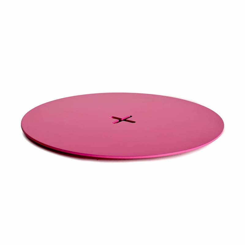 Big Pop Candle Plate/Pink