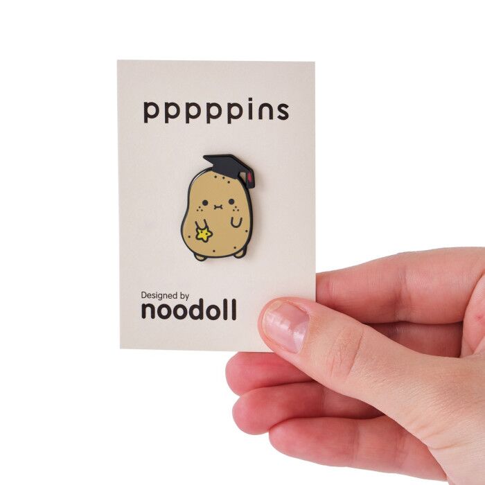Ricespud Graduation Enamel Pin