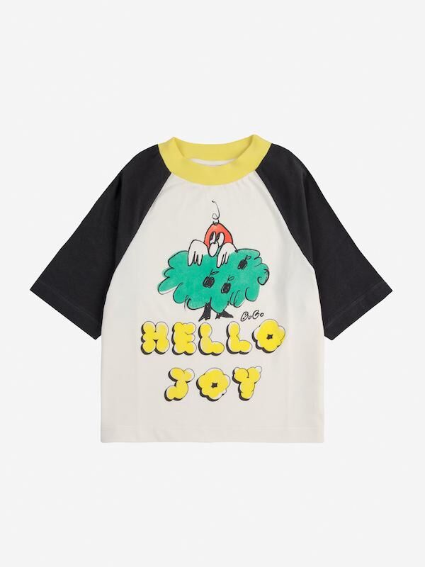 Hello Joy Raglan Sleeved T-shirt