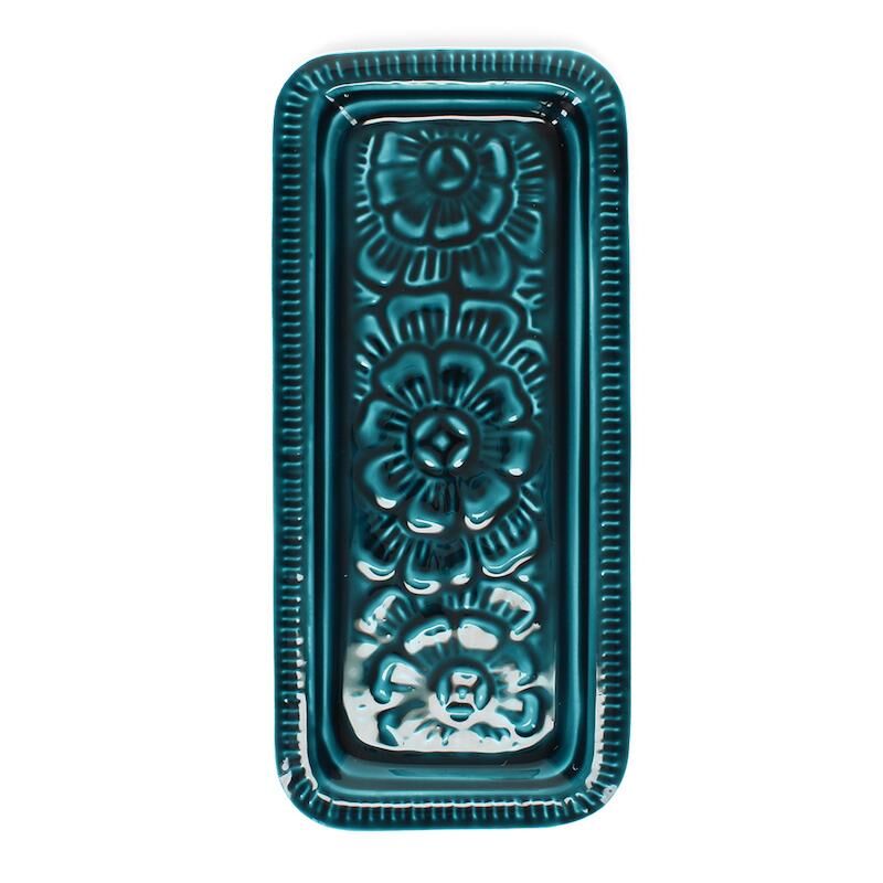Blue Enamel Tray