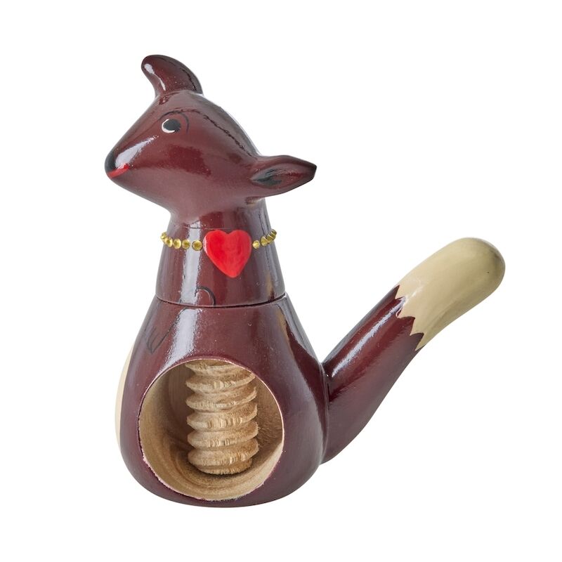 Squirrel Wooden Nutcracker