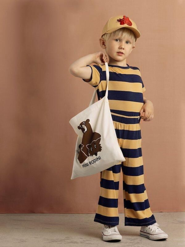 Block Stripe Trousers
