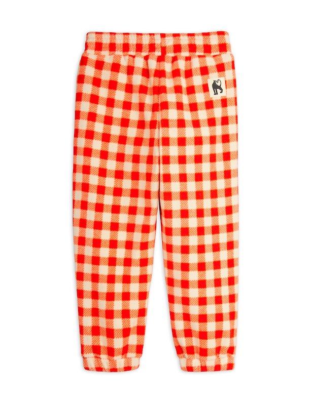 Gingham Fleece Trousers