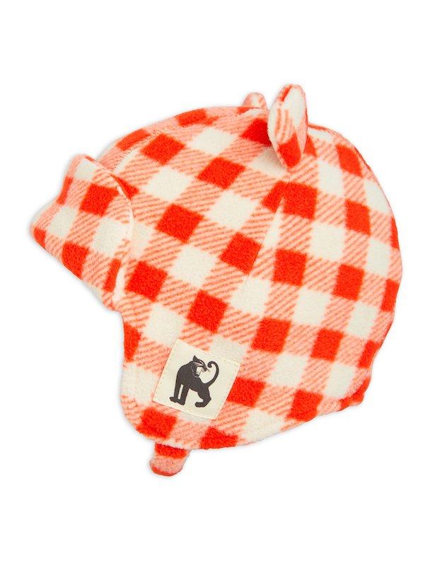 Gingham Fleece Hat