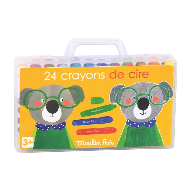 24 Wax Crayons