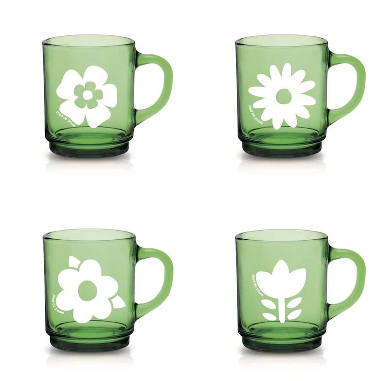 Duralex Mug in Retro Green