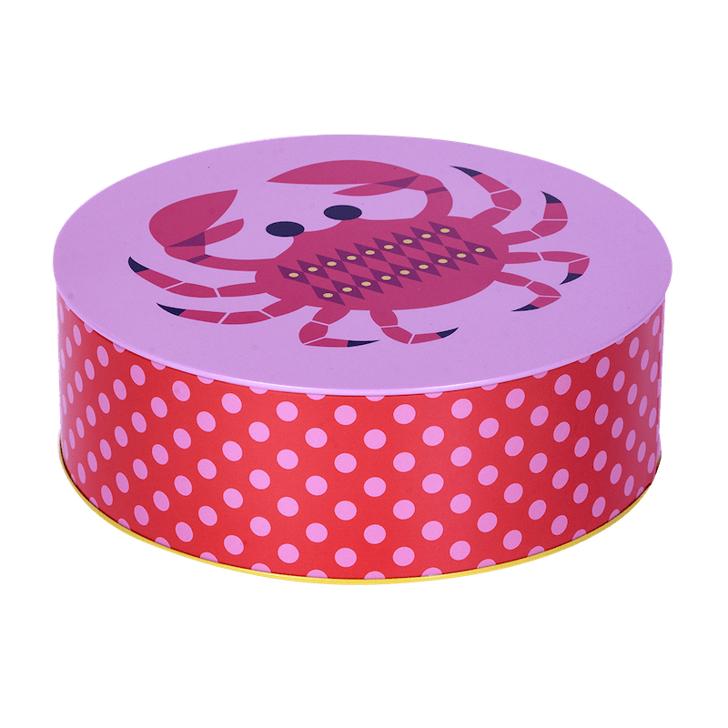 Crab Storage Tin