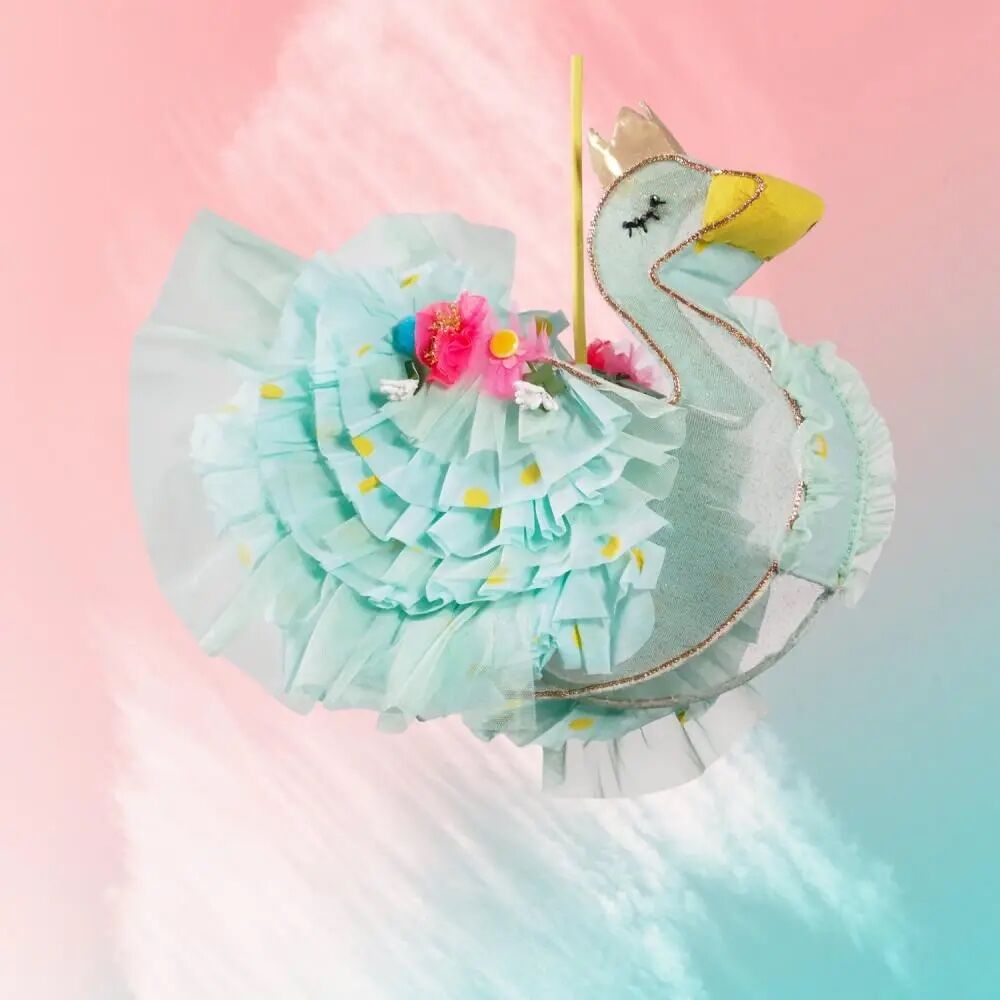 Swan Lampshade