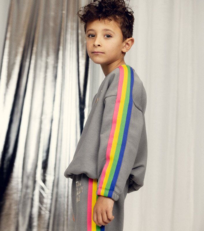 The Milky Way Rainbow Panel Sweatshirt