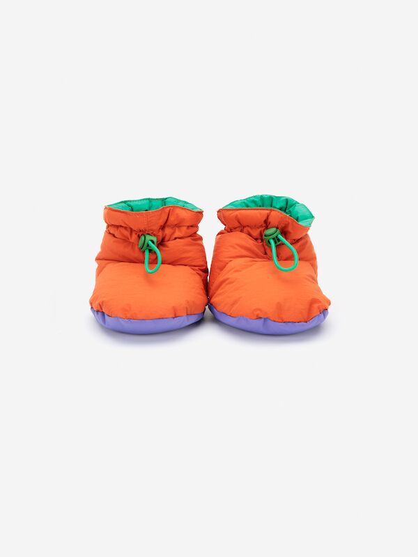 Padded Baby Booties/Orange