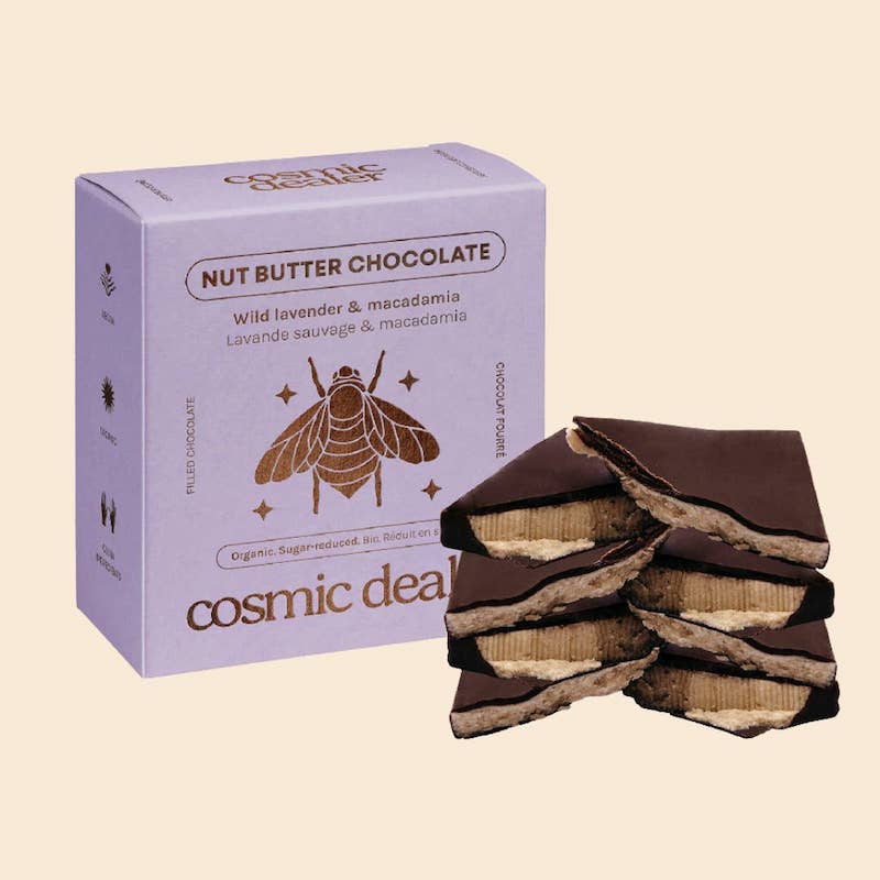 Wild Lavender & Macadamia Nut Butter Chocolates