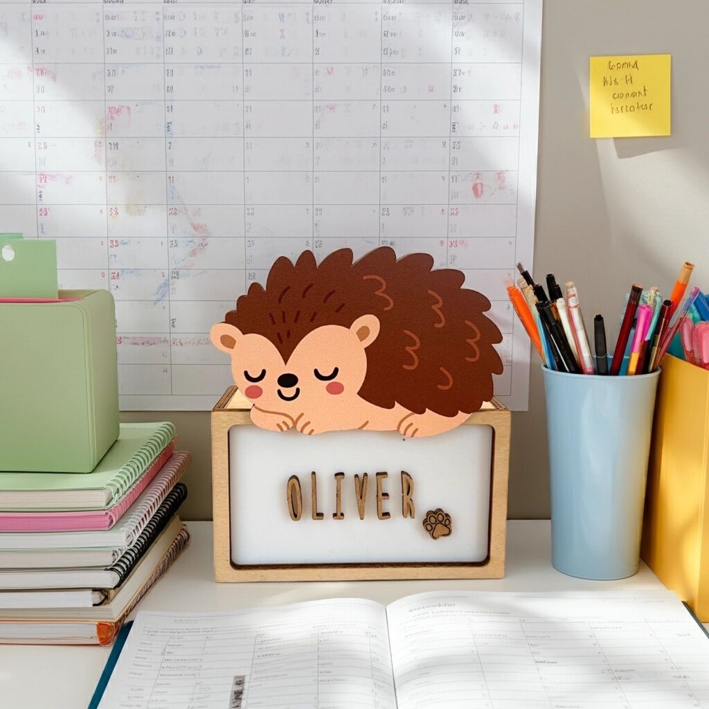 Hedgehog Table Lamp