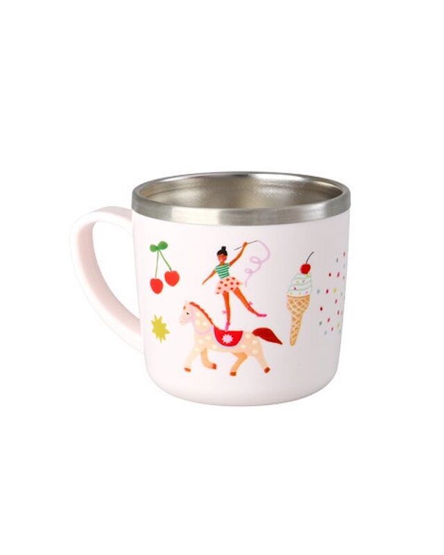 Stainless Steel Cup in Pink