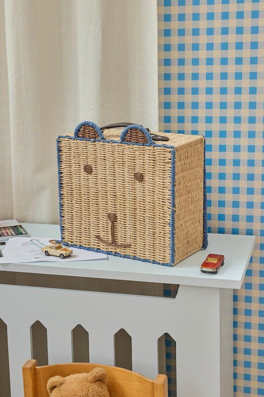 Bear Suitcase in Blue