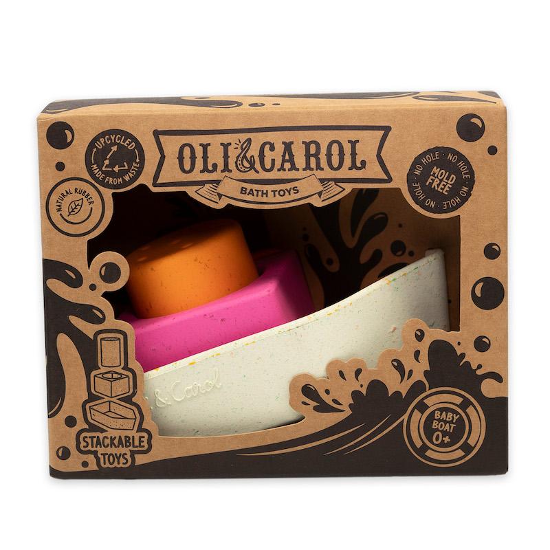 Orange Up-cycled Boat
