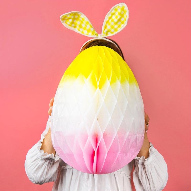 Honeycomb Easter Egg