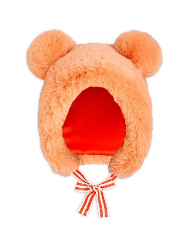 Faux Fur Ear Hat/Pink