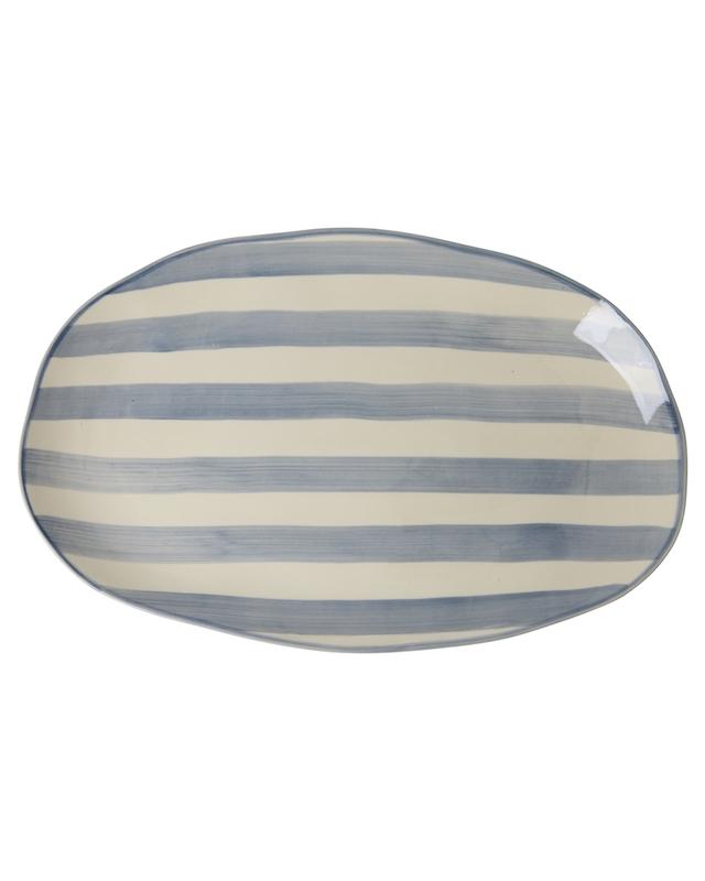 Ceramic Serving Platter in Blue